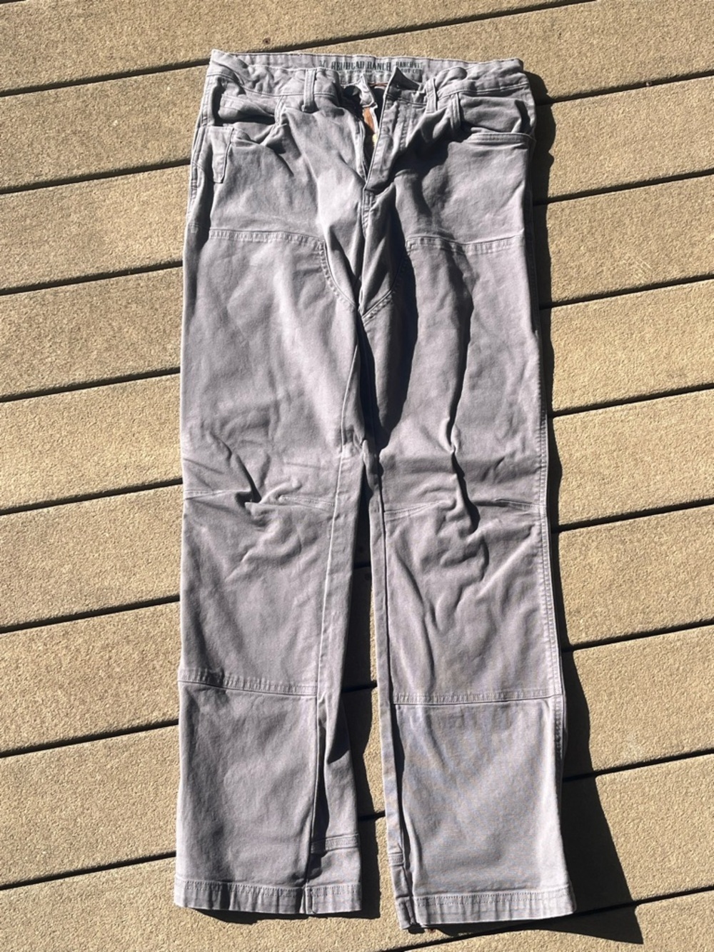 REDHEAD RANCH PANTS (32X32) Men's Gray Casual Work Pants